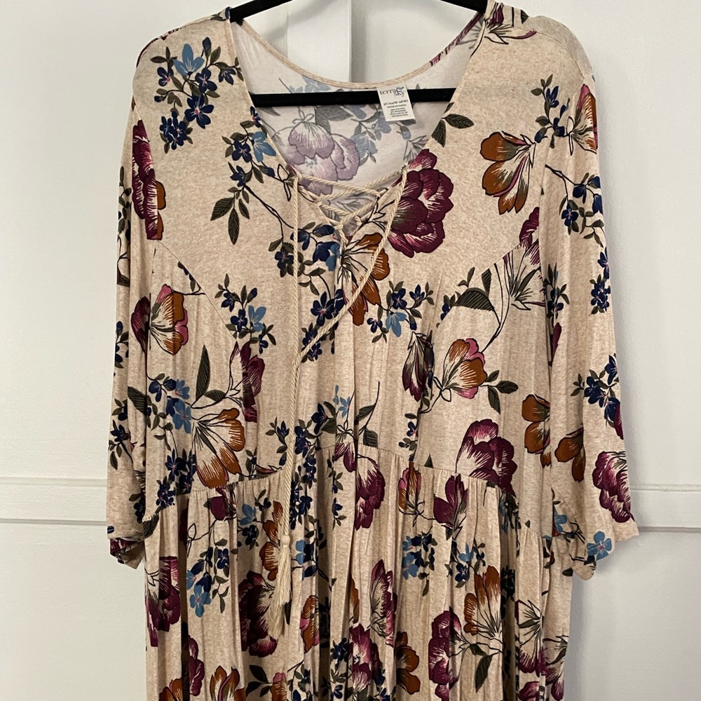 Flowered blouse